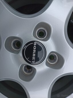 Predám ALU Disky BORBET R15 4x100 - 4