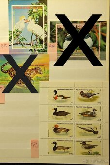 Známky - fauna - aršíky a bloky - zľava 10% - 4