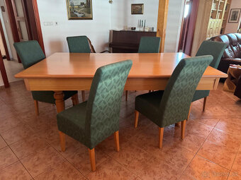 6 ks polstrovaných stoličiek - 4