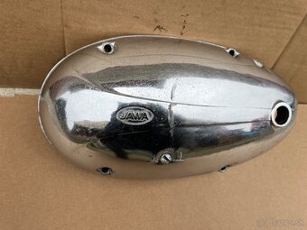Bočný kryt motora od strany spojky, Jawa 350 - 4