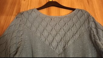 Pletené teplé šaty pre moletky - 4