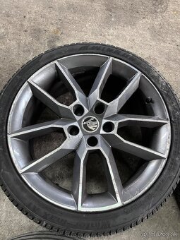 Alu disky originál škoda r18 5x112 Gemini - 4