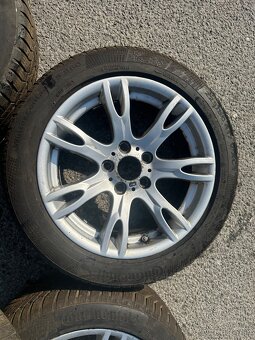 Zimná sada BMW 5x120 r17 225/50 zimné pneu - 4