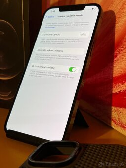 iPhone 12 Pro Max 256GB Graphite – TOP stav, Nová batéria - 4