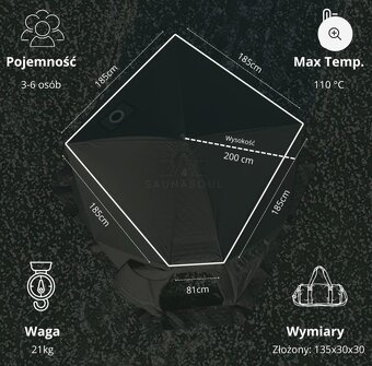 Přenosná sauna - 4