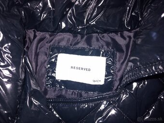 Čierna prechodná bunda zn.Reserved v.164 - 4