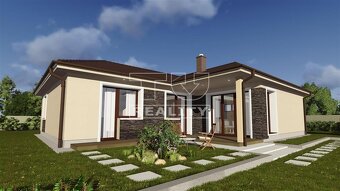 4i RD v tvare L – 121 m2 priestoru, terasa 17 m2 a... - 4