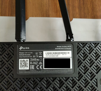Tp-Link AX73 (AX 5400), wifi 6 (802.11ax) router, 6 anten - 4