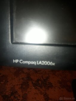Monitor HP compaq LA2006x 1600 x 900 - 4