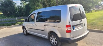 VW Caddy Maxi 2,0 TDI 140PS, 5miest, strieborná metalíza - 4