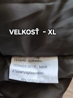 Bunda mužská zateplená XL - 4