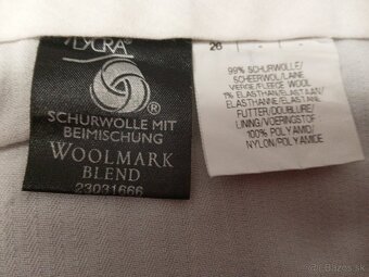 Oblek pánsky čierny č.26 na výšku cca 175cm - 4