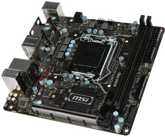 zakladna doska MSI B250I PRO LGA 1151 ITX + procesor I7-6700 - 4