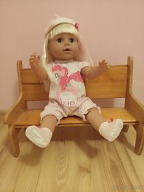 postieľka lavička pre Baby Born a iné bábiky - 4