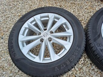 hlinikové disky org.Nissan Qashqai I,II,-7Jx17-ET-40-5x114,3 - 4