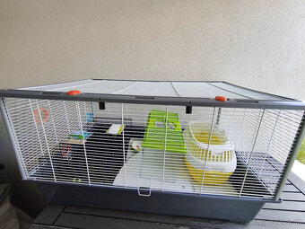 Predám klietky pre škrečka s príslušenstvom - 4
