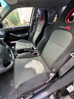 Type R športové sedačky (+ koľajnice) - Honda Civic EP3 - 4