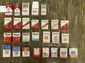 Cigaretové krabičky - 4