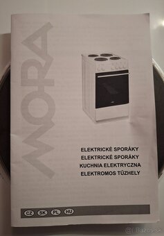 Elektrický sporák MORA - 4