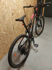 Bicykel Rockrider 27,5" mtb st 530 s čierno-červený z Decath - 4