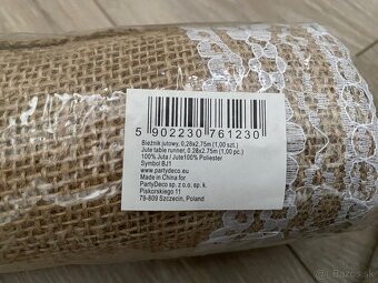Vintige prestieranie / štóla / obrus 2,75 m x 0,28 m - 4