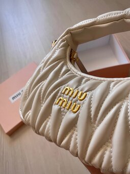 Miu miu Wander biela kabelka - 4