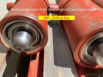 Kyper majler a hydraulický piest na vlečku original ČSSR - 4
