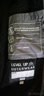 Sivá/šedá zateplená prechodná/zimná bunda, zn. F&F, veľ. 122 - 4