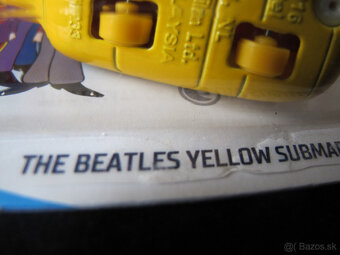 Hot Wheels The Beatles Yellow Submarine Žlutá ponorka TH - 4