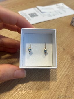 Detské zlaté naušničky - 4