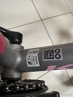 Predám detsky dievčenský bycikel kross - 4