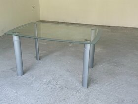 PREDÁM jedálenský stôl sklenený - 4
