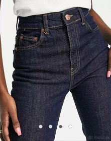 Bootcut jeansy s vysokým pásom - 4