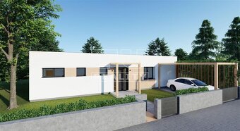 Moderný 4i RD s rovnou strechou – čistý dizajn,... - 4