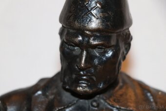 Horník havíř doly uhlí těžba socha soška (525J) - 4