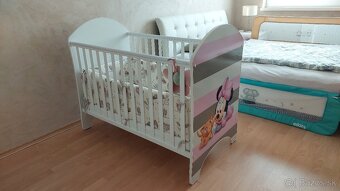 Disney postieľka +matrac, chranic, mantinel, plachty, hračka - 4