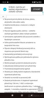 Vyrezávacia píla Parkside PDS 120 - 4