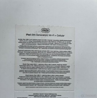 Apple iPad (9. generácia) 64GB Wi-Fi + Cellular + príslušens - 4