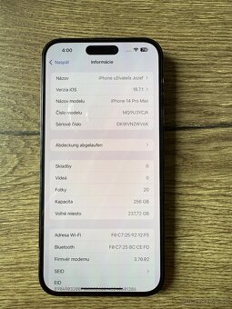 iPhone 14 pro max 256 - 4