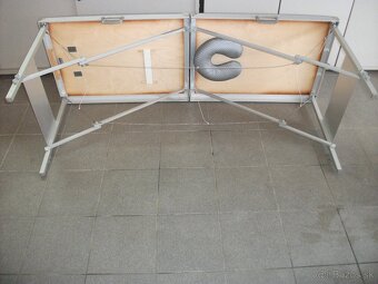 Predám hlinikový-mobilný masérsky/kozmetický stôl. - 4