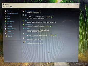 Toshiba Satellite C50 s 15,6"HD LCD,Intel 2x2,4ghz,4gb,500g - 4