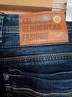 DŽÍNSY-NOVÉ-ZNAČKOVÉ: K&L JEANS DENIM - MADE in KANADA-ZĽAVA - 4