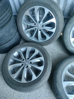 4ks ☀️ orig. Nissan 5x114,3 R18 pneu 215/55 R18 7mm - 4