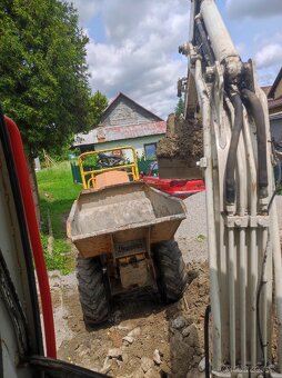 Ponúkam na prenájom bager tb016, dumper, vozík - 4