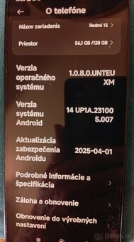 PREDÁM XIAOMI RedMi 13 v záruke do 16.6.2027 - 4