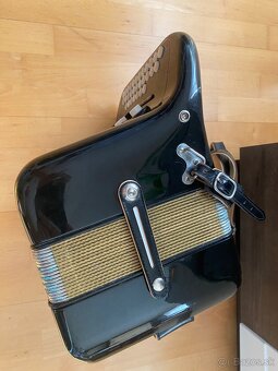 Heligonka Hohner Ouverture IV CF 4hlas + Remene + Kufor - 4