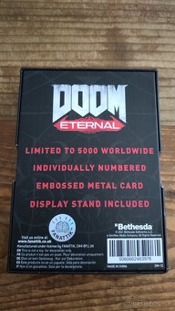 DOOM Eternal – Metal Keycard Replica – Limited Edition - 4