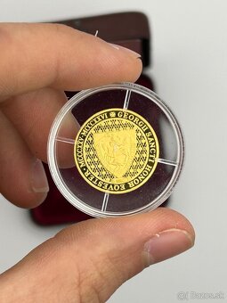Extra vzácny Dukát Rád svätého Juraja len 10 kusov Kremnica - 4