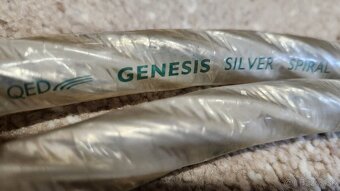 Predám reproduktorový kábel QED Genesis Silver Spiral o dĺžk - 4