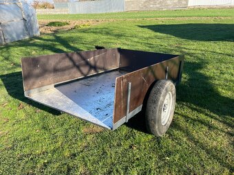 Predám prívesný vozík bez TP a ŠPZ - 4